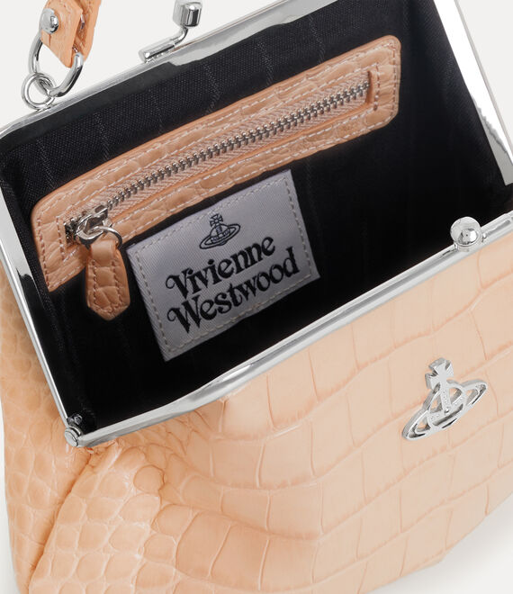 Vivienne Westwood Granny Frame Purse in CREAM